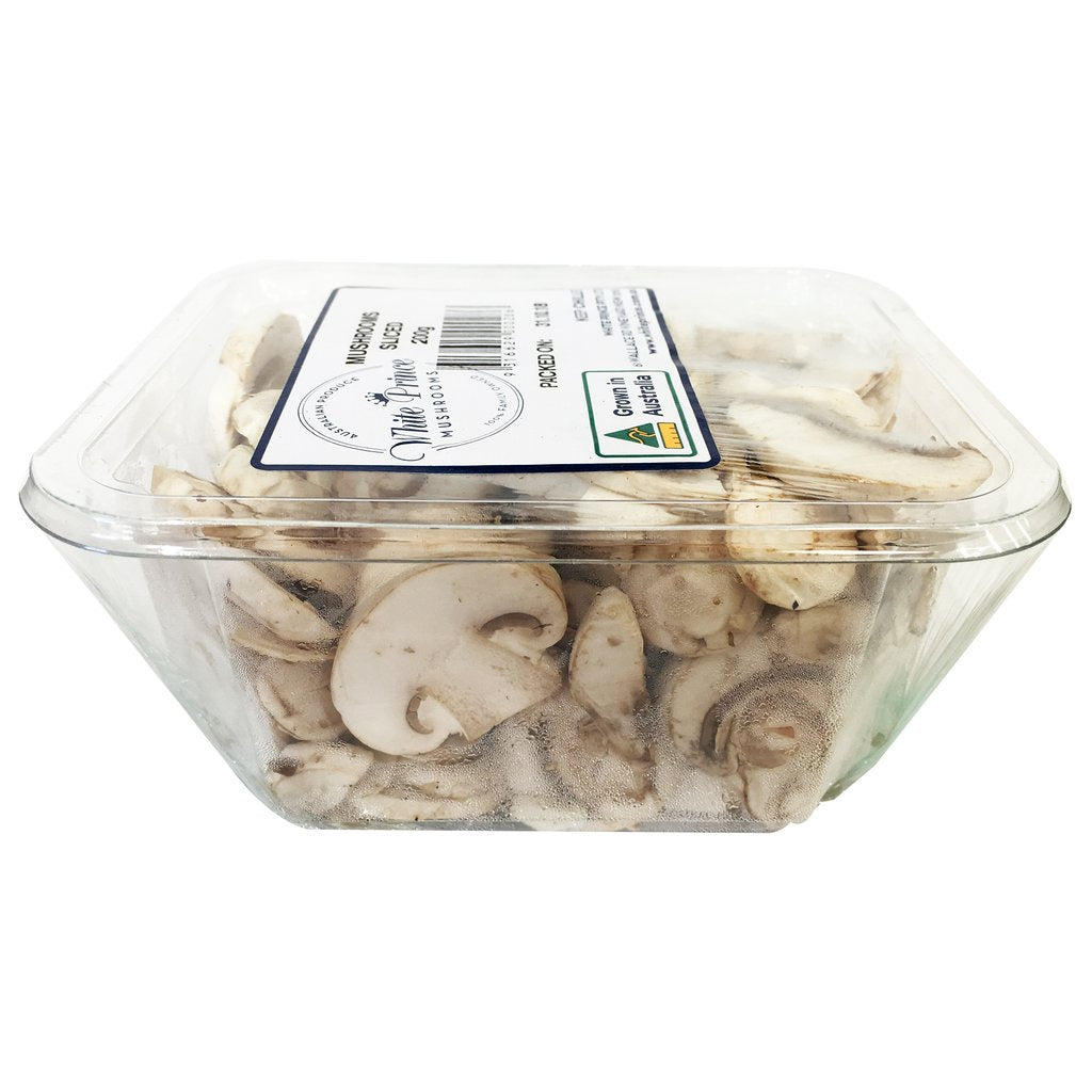 Mushrooms Sliced 200g punnet