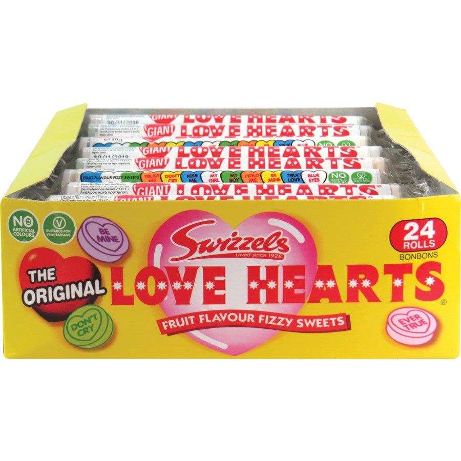 Swizzels Giant Love Hearts 39g