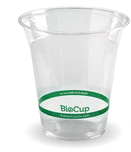 Biopak Clear Plastic Drink Cups 360ml 50pk