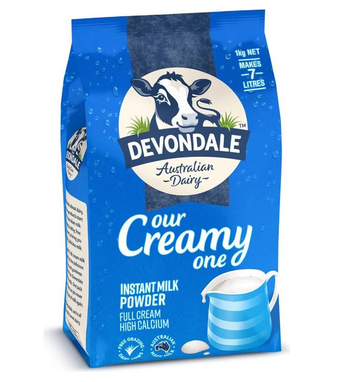 Devondale Instant Full Cream Milk Powder 1kg