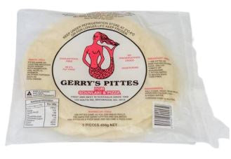 Gerry's Pittes Pita Bread/Pizza Bases 5pk