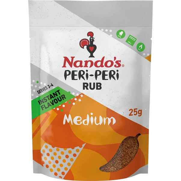 Nandos Rub Peri Peri Medium 25g