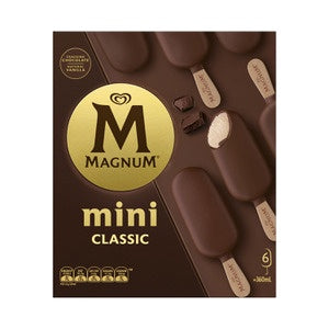 Magnum Mini Ice Cream Classic 6pk