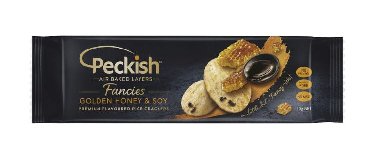 Peckish Fancies Golden Honey & Soy 90g