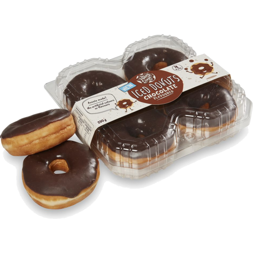 Happy Donut Chocolate 4pk 230g