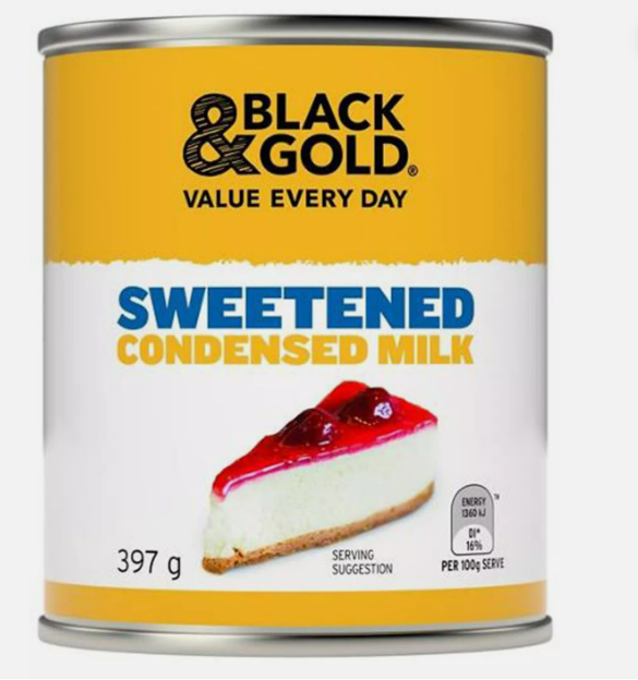 Black & Gold Condensed Milk  397g