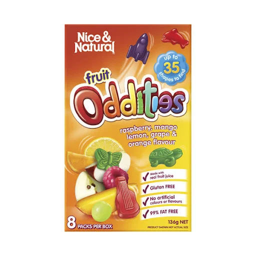 Nice & Natural Fruit Oddities 136g