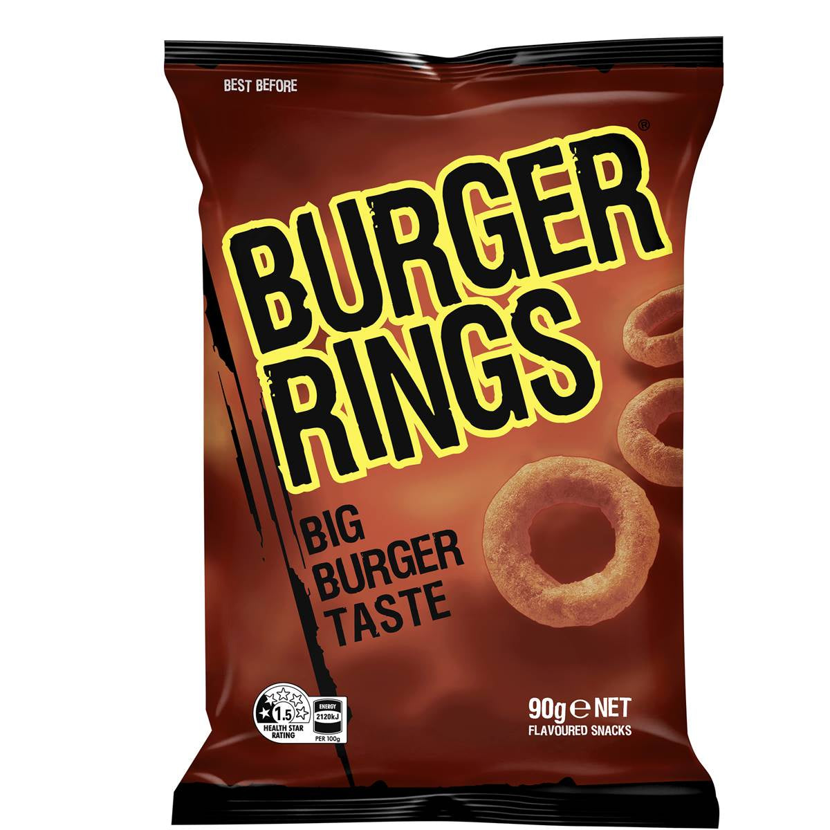 Smith's Burger Rings 90g