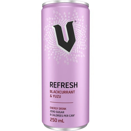 V Energy Drink Blackcurrant Yuzu Can 250mL