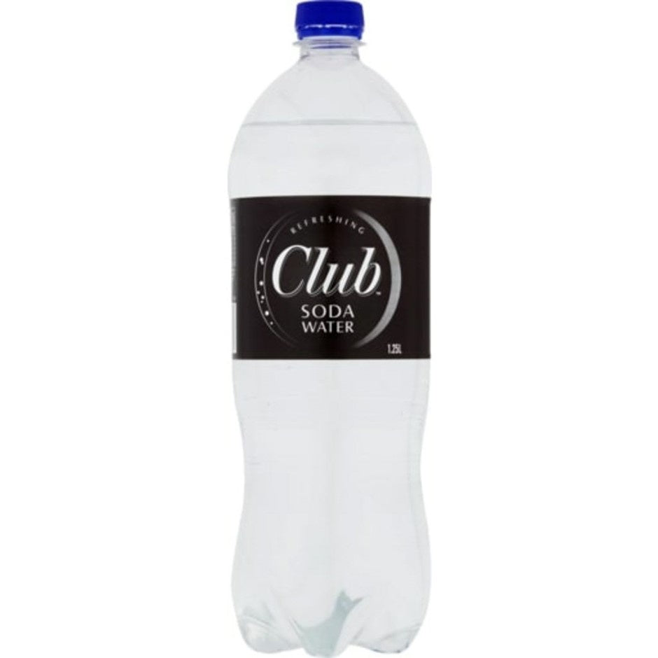 Tru Blu Club Soda Water 1.25L