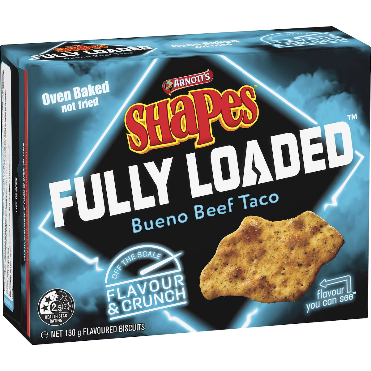 Arnotts Shapes Fully Loaded Taco 130g