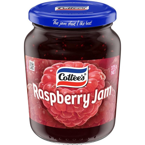 Cottees Raspberry Jam - 375g