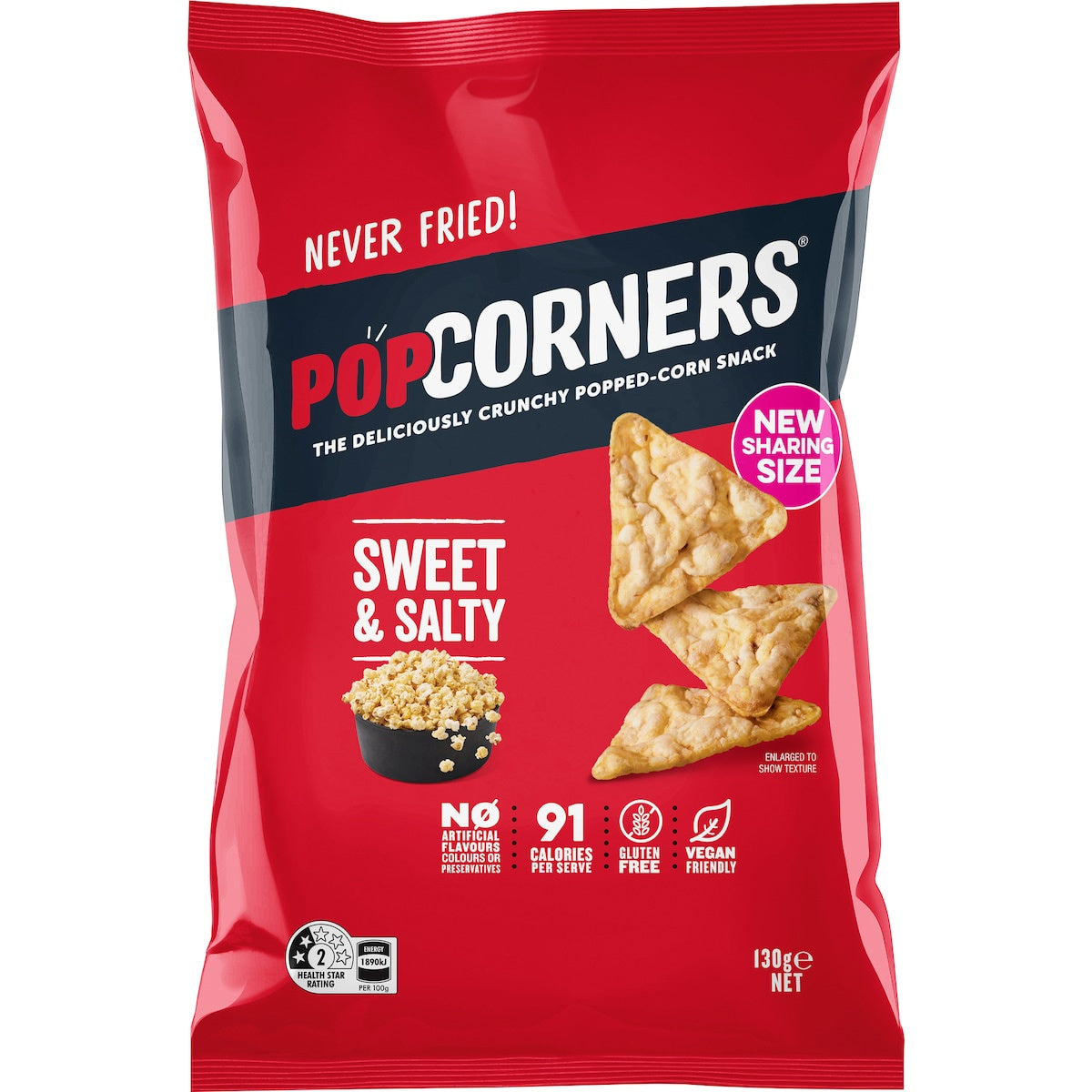 Popcorners Sweet & Salty 130g