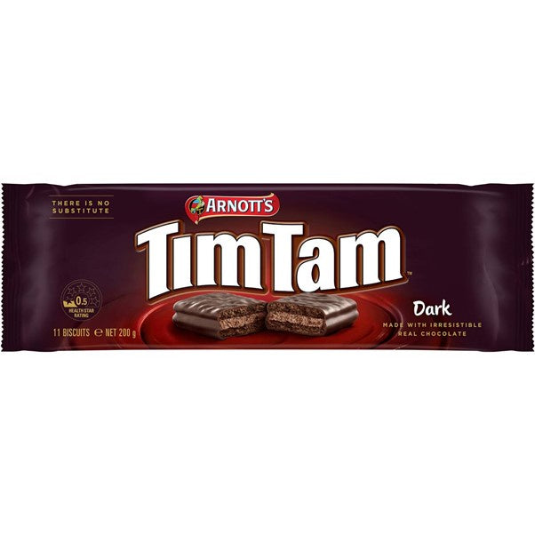 Arnotts Tim Tams Dark Chocolate 200g