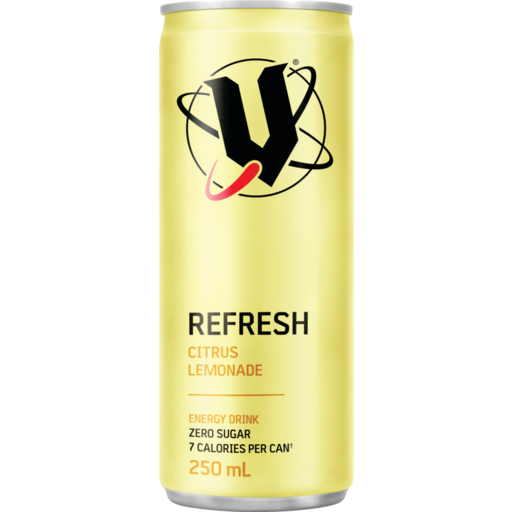 V Energy Drink Citrus Lemonade Can 250mL