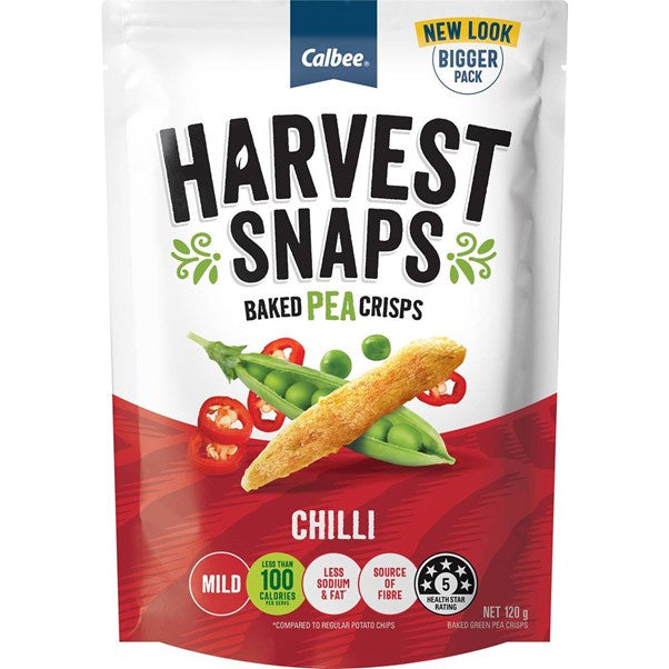 Harvest Snap Peas Chilli 120g