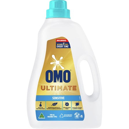 Omo Ulitmate Sensitive Front & Top Loader 2 Litre