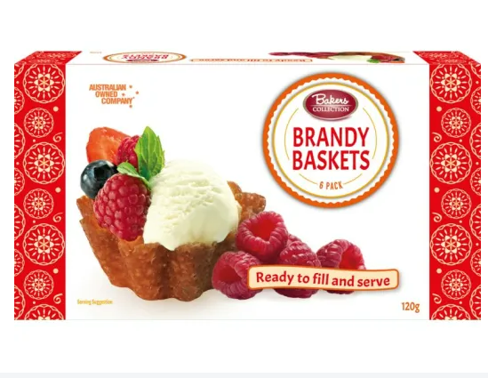 Bakers Collection Brandy Baskets 120g