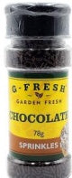 G Fresh Chocolate Sprinkle Shaker 78g