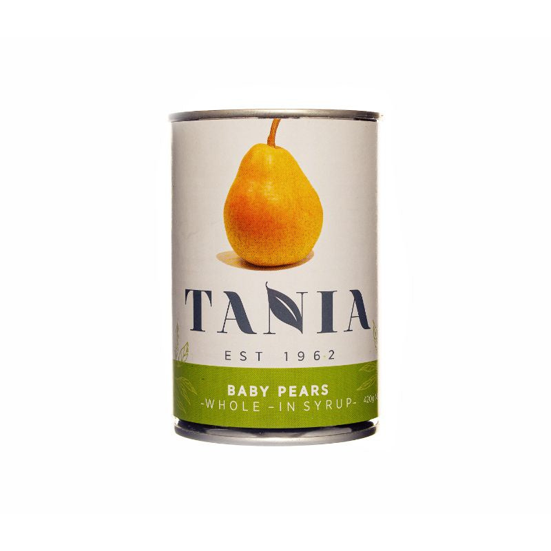 Tania Baby Pears in Syrup  420g