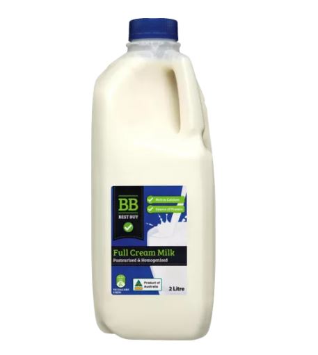 Best  Buy Full Cream Milk 2L