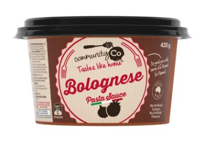 Community Co Fresh Bolognese Sauce 425g