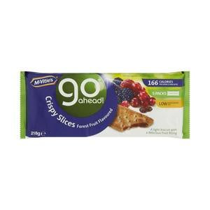 McVities Go Ahead Crispy Slices Forest Fruits 4pk