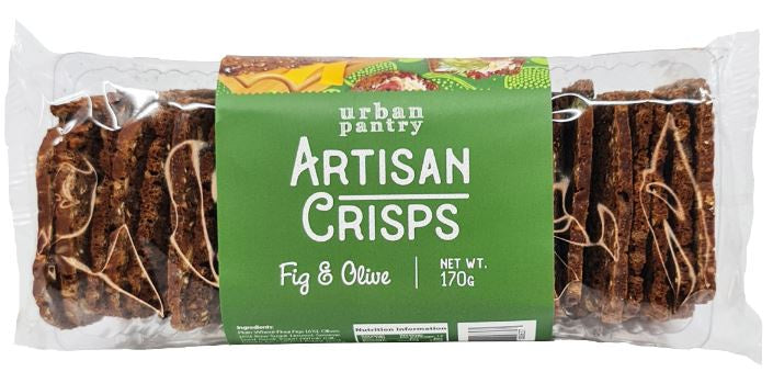 Urban Pantry Artisan Crisps Fig & Olive 170g