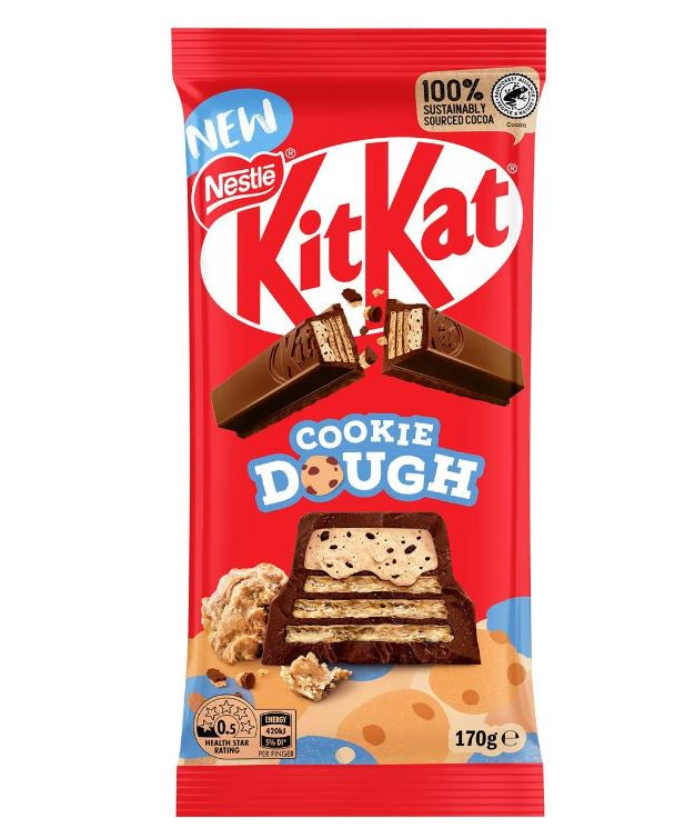 Nestle Kitkat Cookie Dough Chocolate  Block 170g