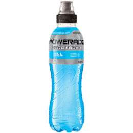 Powerade Ion4 Mountain Blast Zero Sugar Sip Cap 600ml