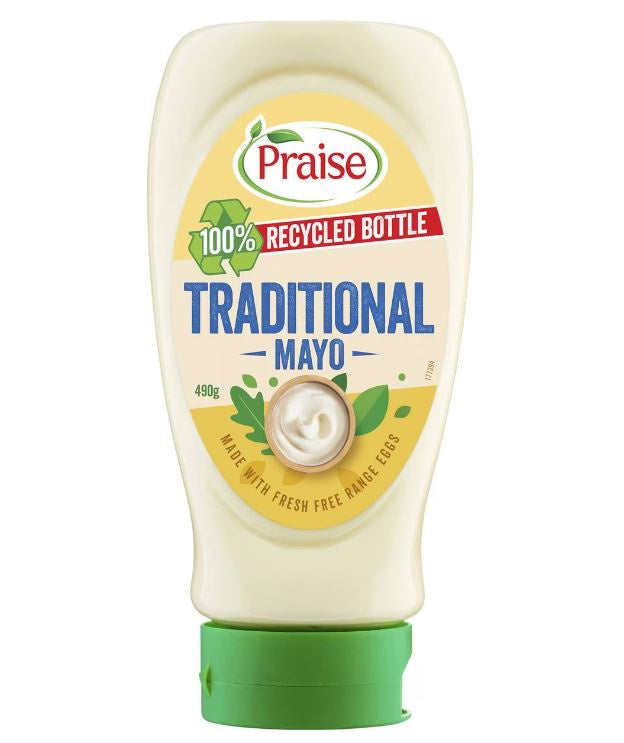 Praise Mayo Traditional Squeeze 490g