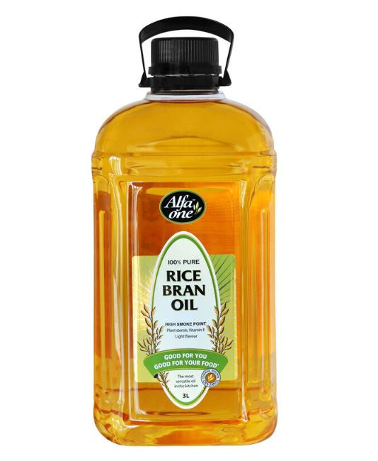 Alfa One Pura Rice Bran Oil 3L