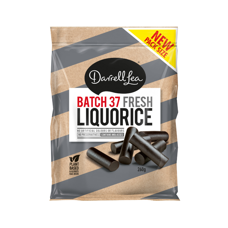 Darrell  Lea Liquorice  Batch 37 Original 260GM