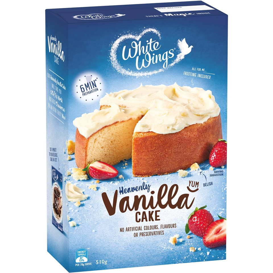 White Wings Vanilla Cake Baking Mix 510g