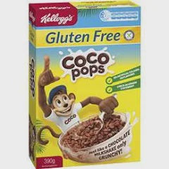 Kellogg's Coco Pops GF Breakfast Cereal 390g