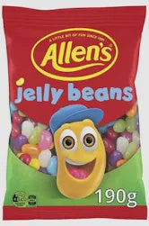 Allen's Jelly Beans Lollies Bag 190g