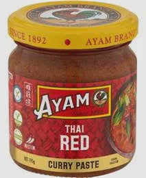 Ayam Thai Red Curry Paste 195g