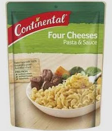 Continental Pasta & Sauce Four Cheeses 100g