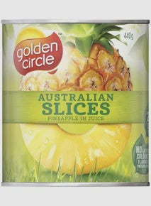 Golden Circle Canned Sliced Pineapple 440g