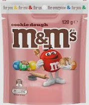 M&M's Milk Chocolate Cookie Dough Snack & Share Bag 120g