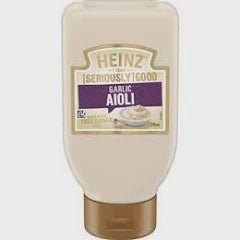 Heinz Mayo Seriously Good Garlic Aoli 295ml