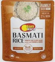 Sunrice Indian Basmati Microwave 450g