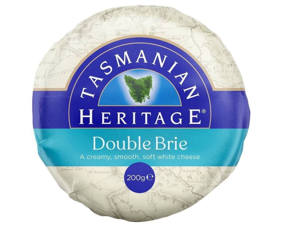 Tasmanian Heritage Double Brie 200g