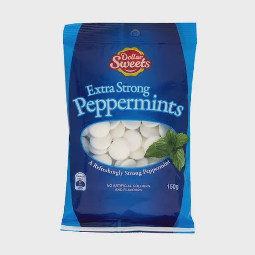 Dollar Sweets Extra Strong Peppermints 150g