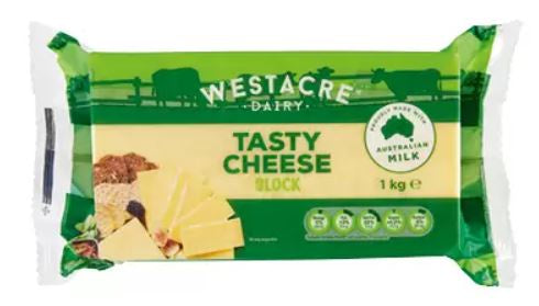 Westacre Cheese Block Tasty 1kg