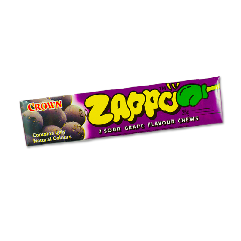 Zappo Grape Chews 29g