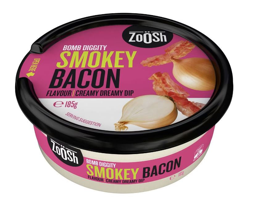 Zoosh Onion & Bacon Dip 185g