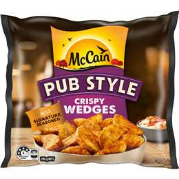 McCain Pub Style Crunchy Potato Wedges 750g