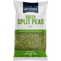 McKenzie's Green Split Peas 500g