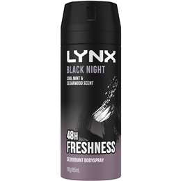 Lynx Deodorant Black Night 165ml